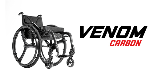 Cadeira de Rodas Monobloco Venom Carbon