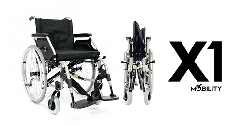 Cadeira de Rodas Dobrável X1 by Mobility