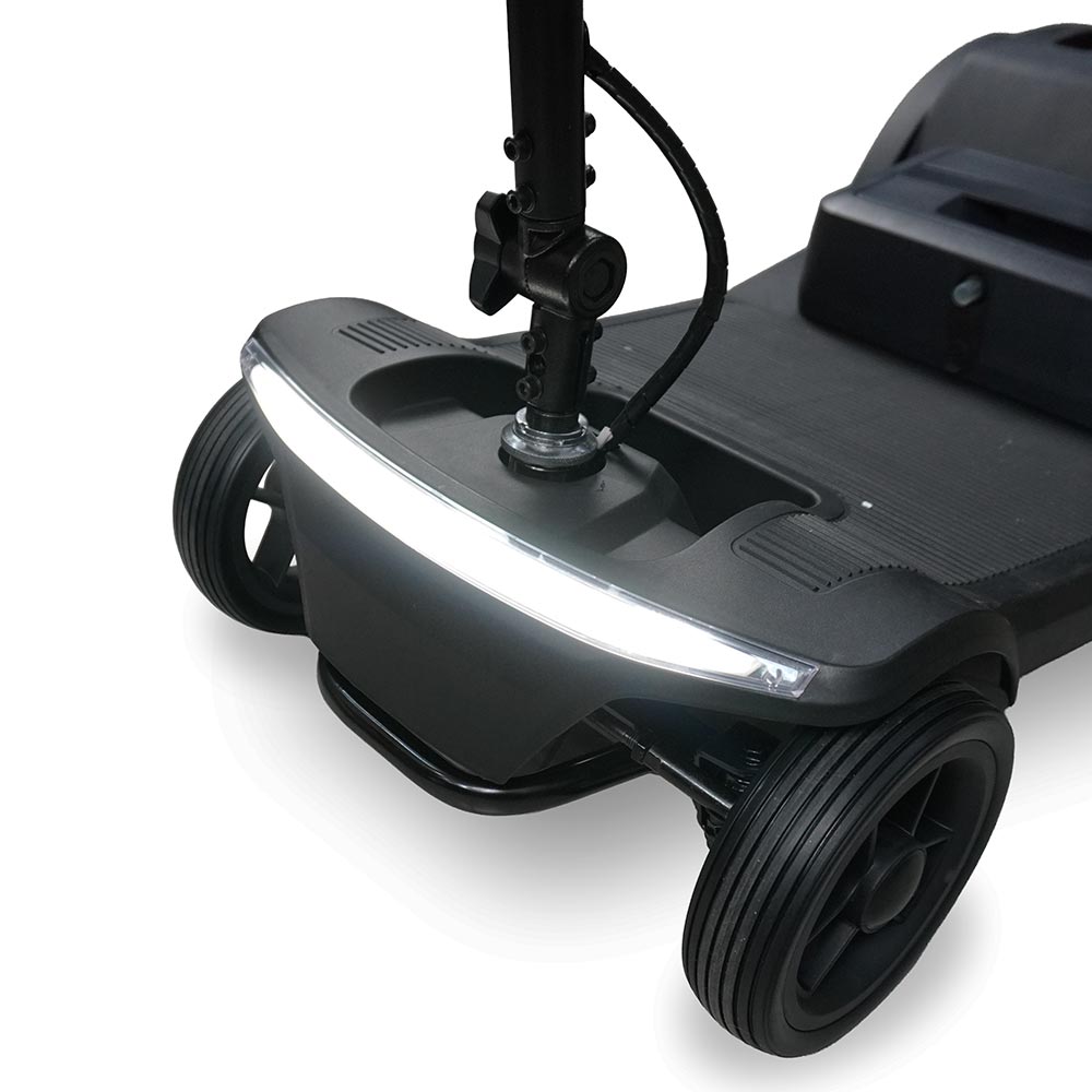Iluminação em LED dianteira e traseira