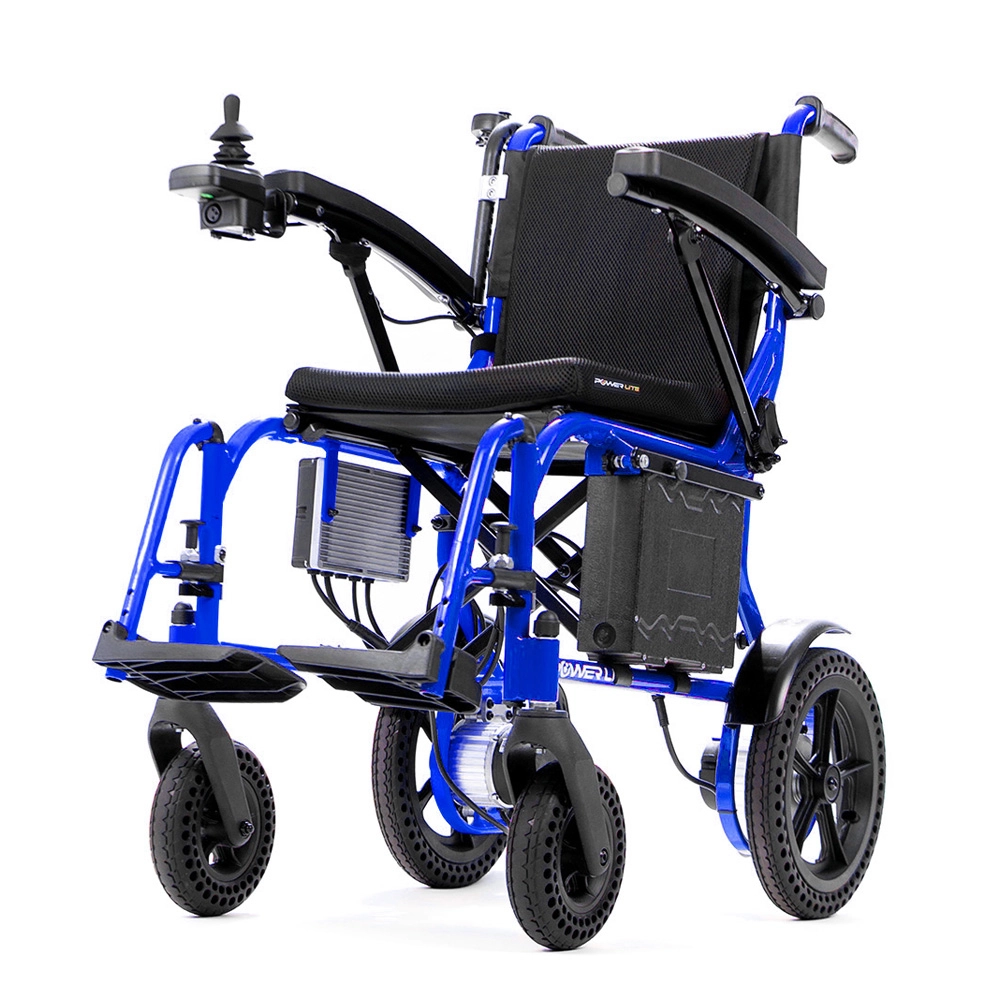 Cadeira de Rodas Motorizada Infantil Power Kids Power Lite - Cor: Azul