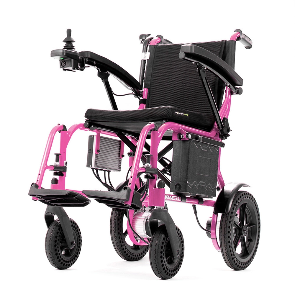 Cadeira de Rodas Motorizada Infantil Power Kids Power Lite - Cor: Rosa
